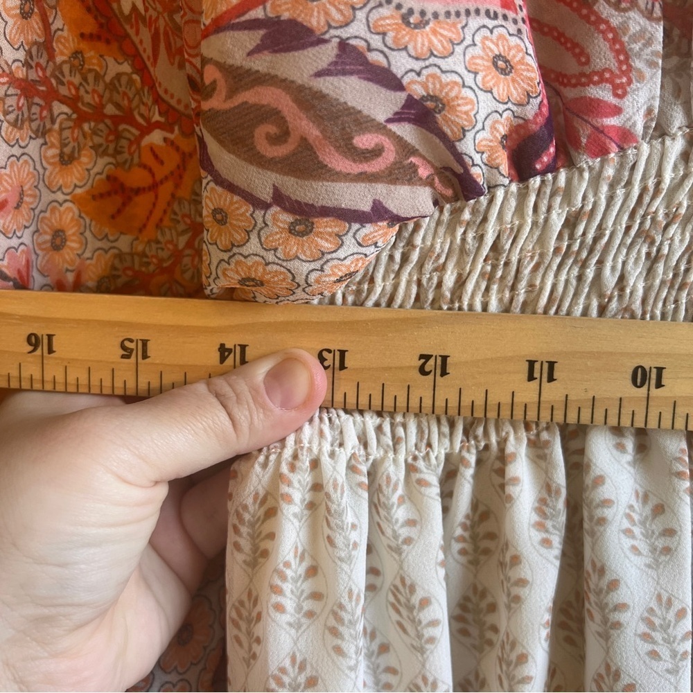 MISA Los Angeles Emala Paisley Print Maxi Dress size XS - Picture 10 of 16
